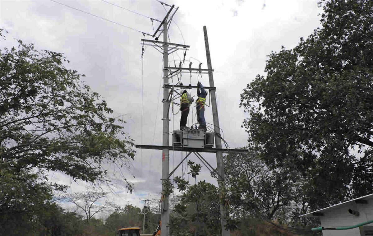 Construcción de redes eléctricas